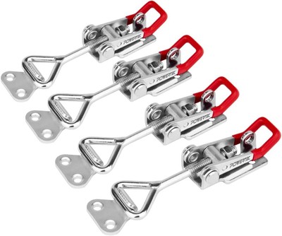 POWERTEC 4PK Toggle Clamp, 400 lbs Holding Capacity, 4002 Adjustable Pull Action