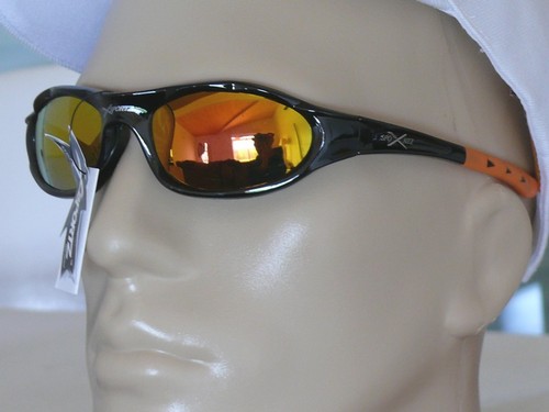 LUNETTES DE SOLEIL SPORT VTT VELO VERRES OVALES XS59 - Imagen 3 de 7