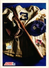 1992 Score Babe Ruth #879 The Babe HOF New York Yankees VgEx see scan