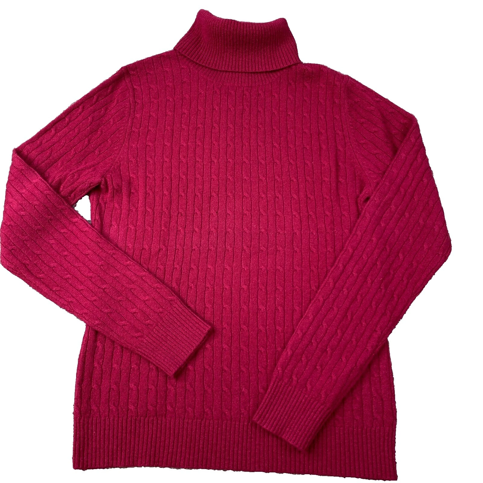 Tweeds Solid Turtleneck Sweaters for Women