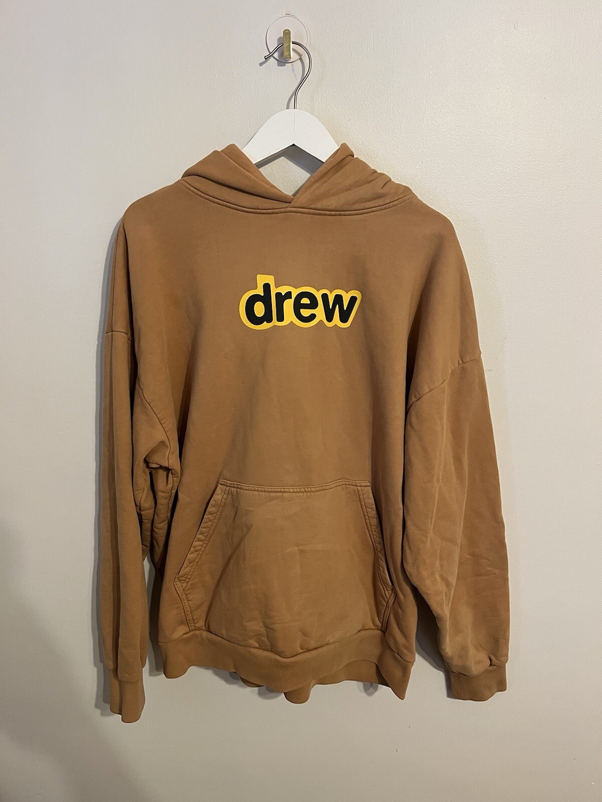 Drew House Mascot Hoodie MustardYellow Size M Rare 🔥🔥🔥