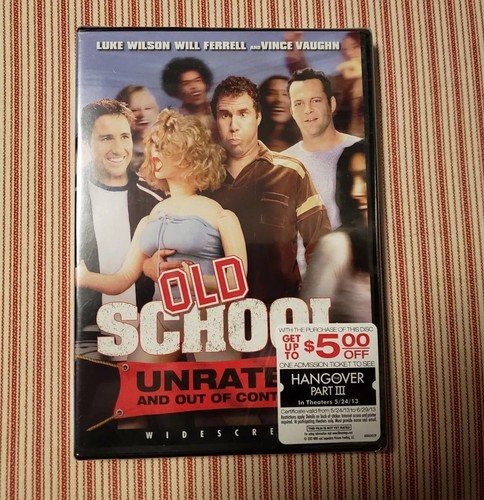 DreamWorks - Old School Unrated And Out Of Control (Will Ferrell, Luke... - Picture 1 of 2