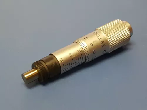 Melles Griot Micrometer Head, 13mm Range, sim. to Mitutoyo 148-103