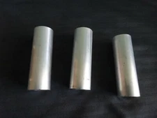3"  LONG 1" DIA. Aluminum Round Spacer with 7/16" CENTER HOLE; 3 PER PACKAGE