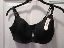 SOMA LIGHTLY LINED PERFECT COVERAGE BRA IN BLACK SIZE 36DD