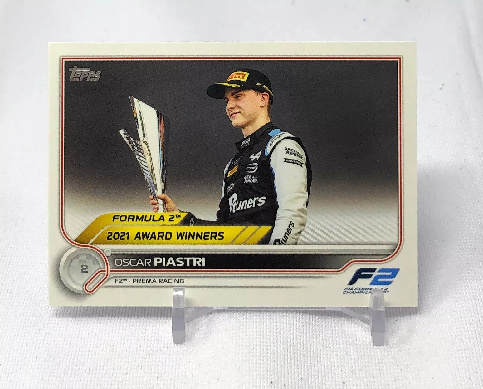 Oscar Piastri trading card