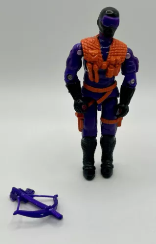 Vintage Hasbro GI Joe 1991 Night Vulture Cobra action figure Complete Read