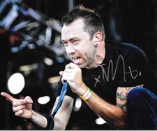 * TIM MCILRATH * signed autographed 8x10 photo * RISE AGAINST * PROOF * 4