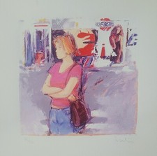 Giuliano Trombini serigrafia l'appuntamento