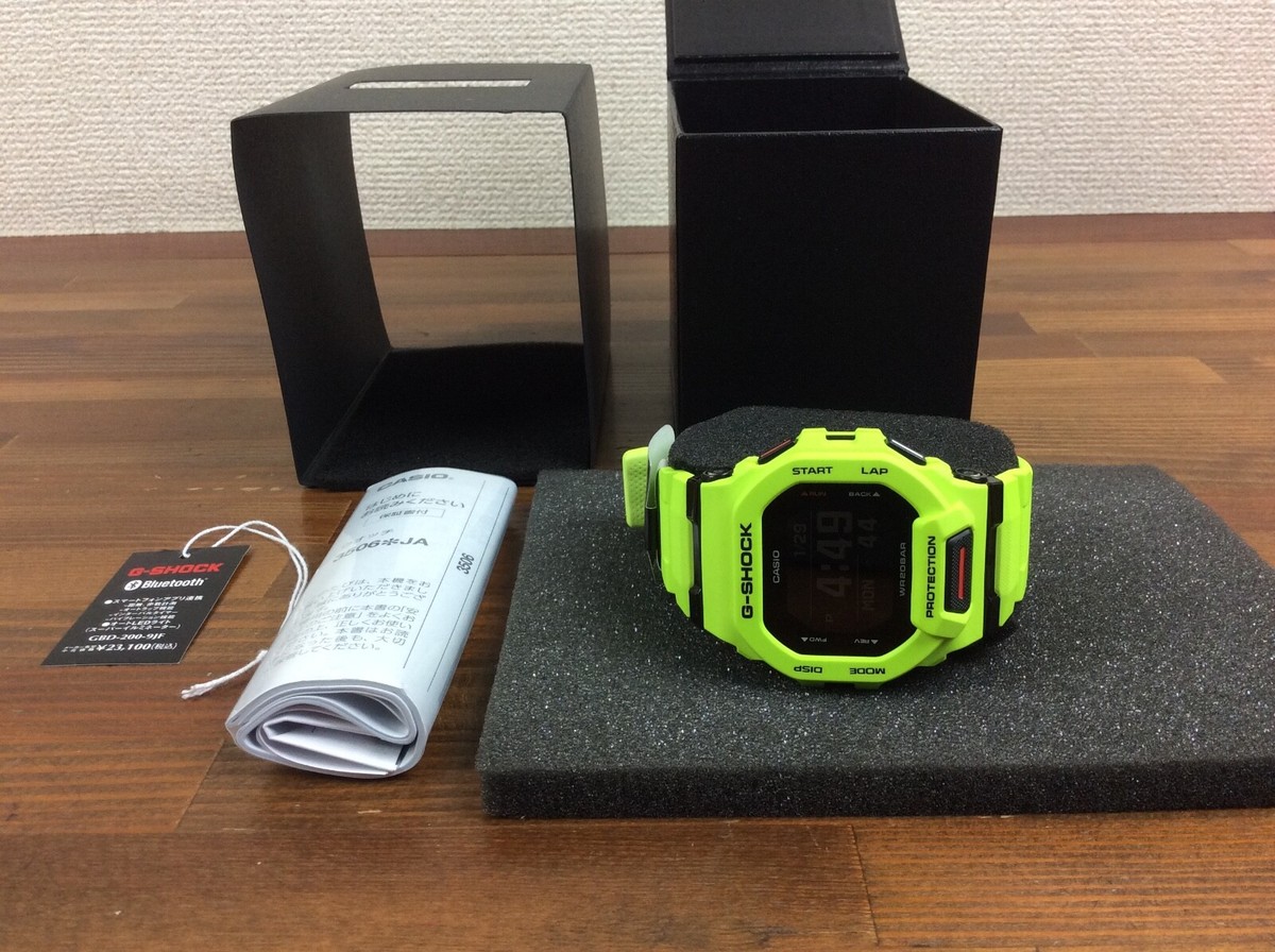 カシオ G-SHOCK gbd-200 G-SQUAD Bluetooth Casio G-SHOCK G-SQUAD GBD-200-2JF Bluetooth Men`s Blue Watch