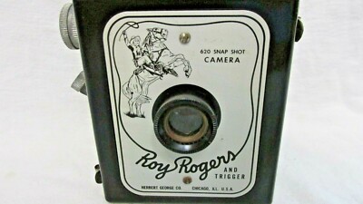 ヴィンテージ　ボックスカメラ　Roy Rogers and Trigger VINTAGE 1950s IMPERIAL CAMERA ROY ROGERS AND TRIGGER 620 CAMERA | eBay