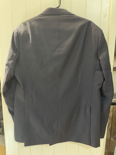 Hawes & Curtis Black Twill Wool Double Breasted Slim Fit Suit Jacket 44 RRP 219£ - Picture 15 of 15