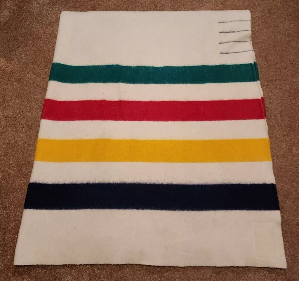 Hudson bay point blanket vintage hot sale