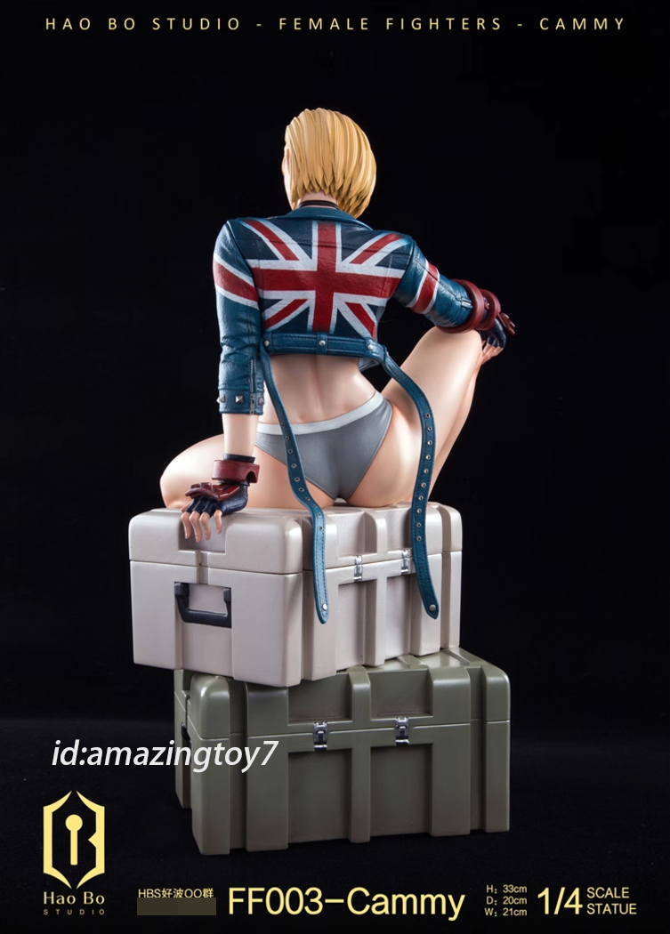 HaoBo Studio Cammy Street Fighter Model Statue Pre-order 1/4 Scale