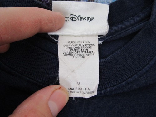 Vtg 90's Disney World Mickey Mouse Splash Mountain "I Survived" T Shirt Size M - Picture 8 of 12
