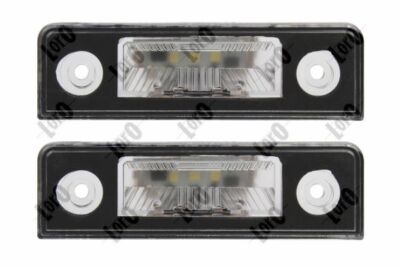 2 x LED Kennzeichenleuchte für SKODA OCTAVIA II ROOMSTER