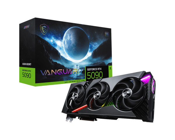 MSI GeForce RTX 5090 32G VANGUARD SOC GDDR7 Graphics Card--