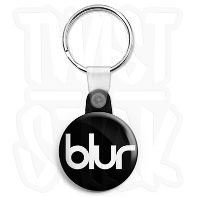 Blur Logo - Keyring Button Badge - 25mm Indie Britpop Keyrings, Zip Pull  Option | eBay