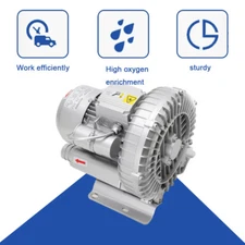 High Pressure Industrial Air Pump Blower 110V 370W Centrifugal Cycle Design US