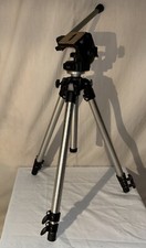 Reduced Bogen/MANFROTTO 3000/3001 TRIPOD With 3126 VIDEO HEAD Complete