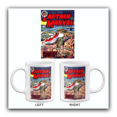 Captain Marvel Adventures #18 - December 1942 - Comic Book Cover Mug