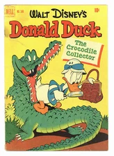 FOUR COLOR (DONALD DUCK) #348 2.0 BARKS COVER MCSAVAGE ART OW PGS 1951