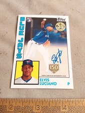 2019 Topps Series Update Baseball No 84A EL Elvis Luciano Auto 006/150
