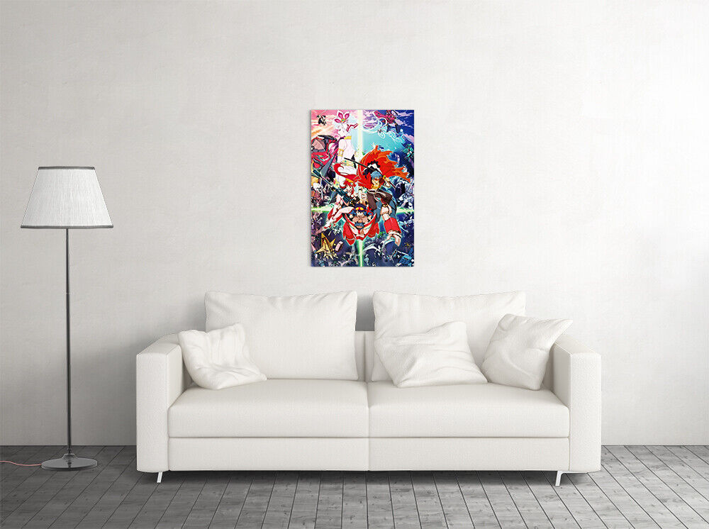 Tengen Toppa Gurren Lagann Movie Lagann-Hen Anime Poster ,Anime Animation  Cartoon Manga Canvas Posters and Prints Canvases Paint - AliExpress