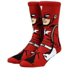 Bioworld Character Collection Red Guardian Crew Socks