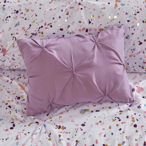 Intelligent Design Comforter (4Pc) Twin/Twin XL Hypoallergenic Purple Polyester - Picture 6 of 8