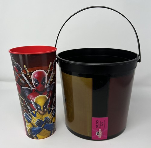 Deadpool und Wolverine Film Popcorn Eimer CMX exklusiv Marvel Studios Kunststoff - Bild 8 von 18