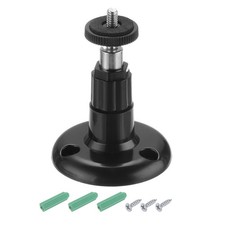 1 Pack Wall Mount Security Camera Bracket 3.7" Mounting Black, Plastic