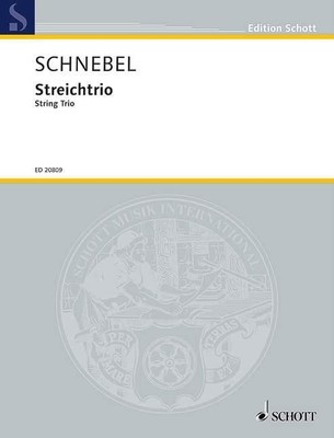 Streichtrio Dieter Schnebel Set Streichtrio Schott Music