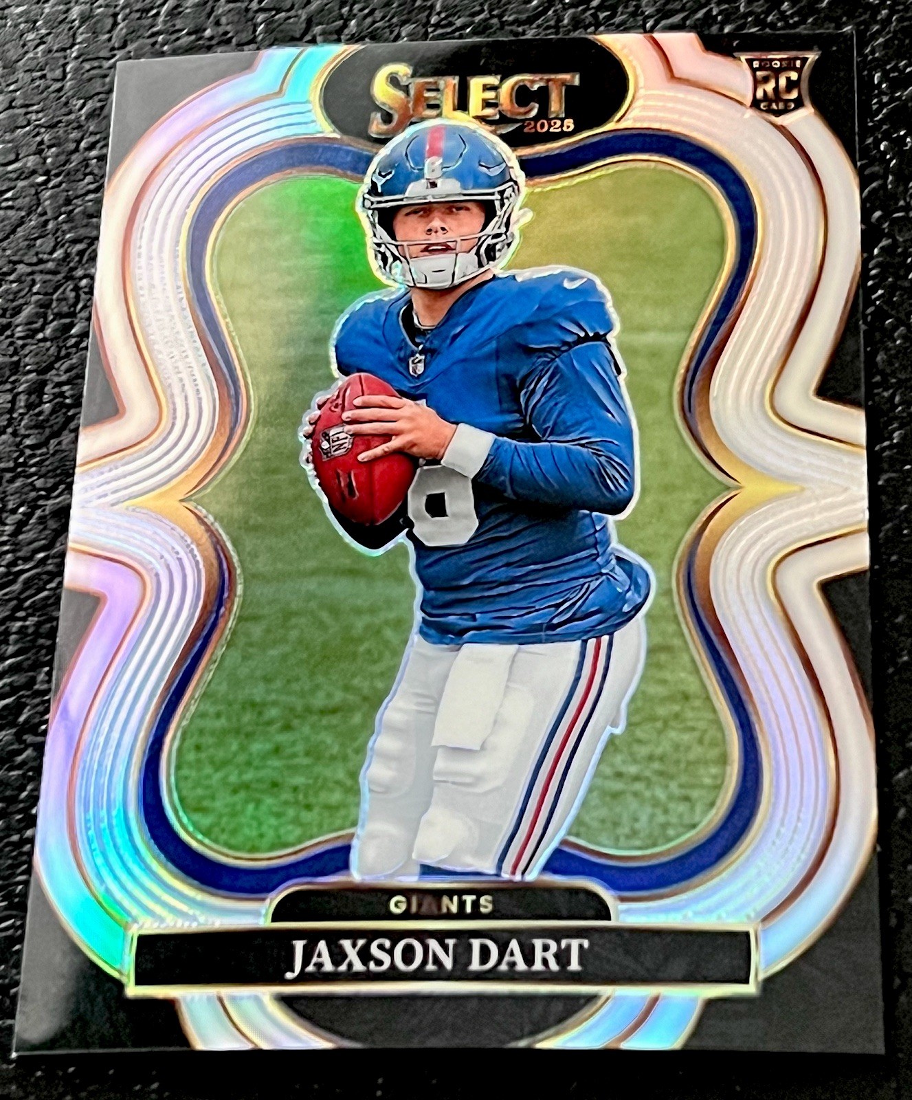 2025 Panini Select JAXSON DART Silver Suite Level Prizm RC #393 SP - NY Giants