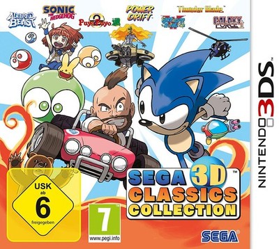 Nintendo 3DS Spiel - Sega 3D Classics Collection DE/EN mit OVP