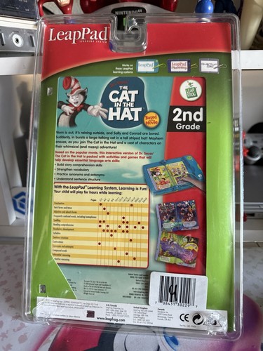 LeapFrog LeapPad Dr Suess The Cat In The Hat 2nd Grade - NEW - Picture 2 of 2