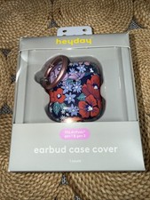 Heyday Poppy Flowers Earbud Case Cover For AirPods Gen 1  Gen 2, New Open Box