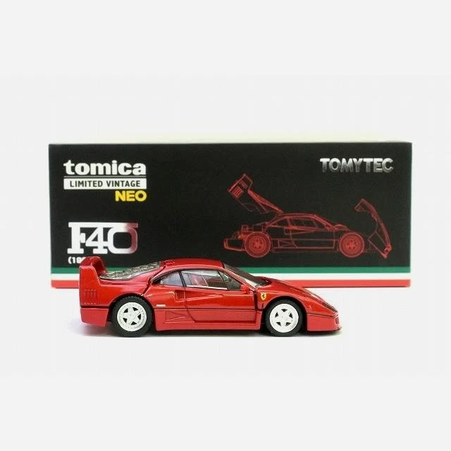 Tomica Limited Vintage NEO TLV Ferrari F40 1989 Red 1/64 Tomytec LV 2025 Nov - Image 4 of 4