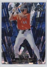 2024 Leaf Metal Blue Crystals 9/12 Trent Caraway #118 19ot