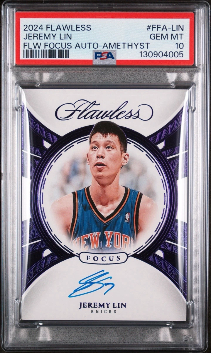 Jeremy Lin Professional Sports Authenticator (PSA) Basketball