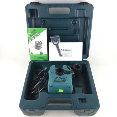 Drill Doctor Model 500 Drill Bit Sharpener DD500 With Case Manual VHS Tested