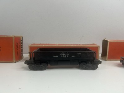VINTAGE LIONEL AUTOMATIC STEEL 3469 DUMP CAR Original Box