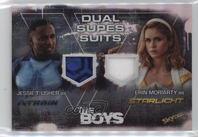 2025 Skybox The Boys: Season 1 & 2 Dual Supes Suits Jessie T Usher A-Train 0he