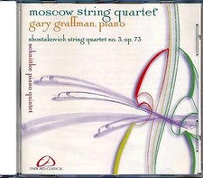 Moscow String Quartet - Shostakoviioh String Quartet No. 3 Op. 73 [New CD]