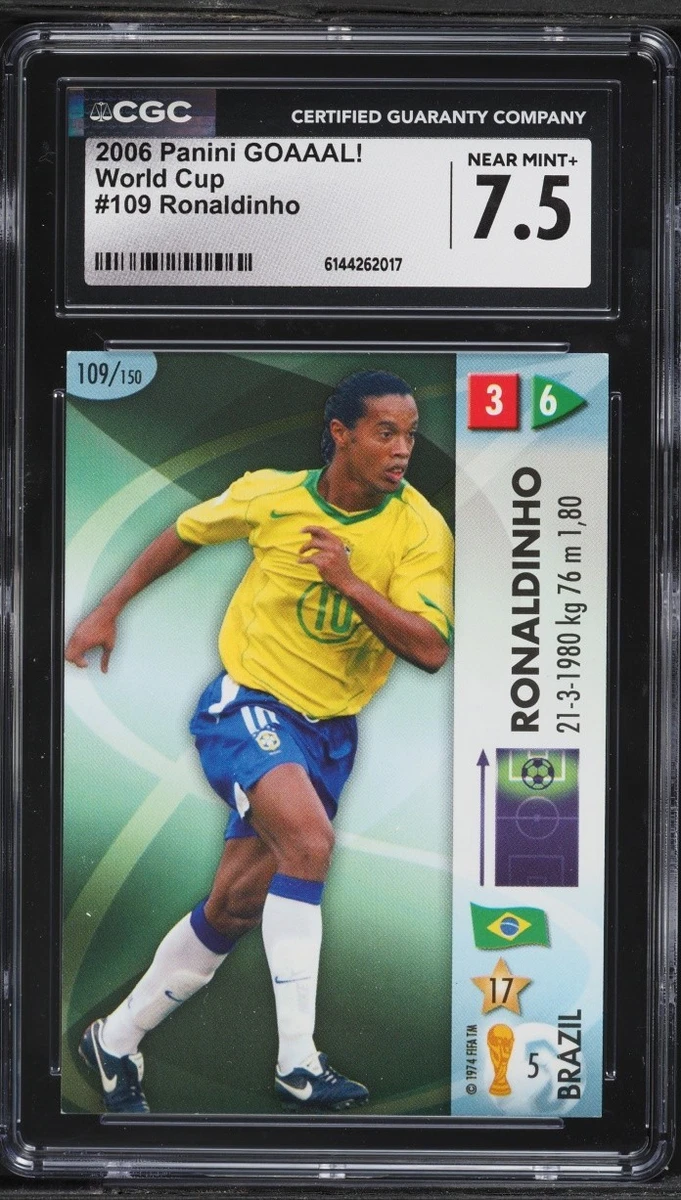 2006 Panini GOAAAL! World Cup Ronaldinho #109 for sale | eBay