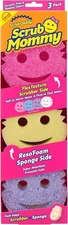 Scrub Daddy Scrub Mommy Sponges Dish Scrubber + Non-Scratch Cleaning (3 Count)