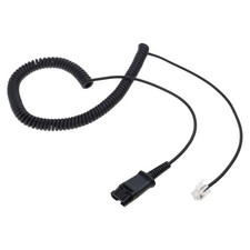 Professional Headsets Cord for QD Phones, Shoretel, Aastra Models