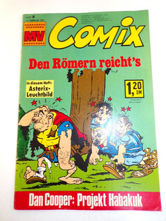 ungelesenes EHAPA Comic: "MV COMIX" Nr. 5 1972 Gutschein Beil. LEUCHTBILD