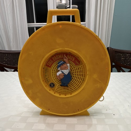 Mattel See 'N Say The Farmer Says Activity Toy Farm Theme Yellow Language Memory