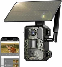 Trail Camera, Cellular Trail Camera with Built-in SIM Card 4G Unlimited Data Pla